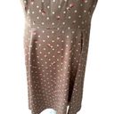 Krass&co NY &  Eva Mendes Taupe Floral Dress Size 12 Photo 3