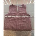 W By Worth  PINK CHECKED SHIFT DRESS WOMENS SIZE 6 Photo 6