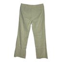 Liz Claiborne Axcess  Women’s Linen Blend Pants Beige Wide Leg Flat Front Photo 1