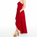 Speechless  | Scuba Crepe Strapless High-Low Gown Photo 40