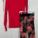 Nike  Pro Athlete Activewear Leggings & Thumbhole Long Sleeve Shirt Size M Photo 0