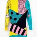 Disney  Nightmare Before Christmas Womens Sally Knit Sweater Costume Dress Size M Photo 8