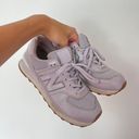 New Balance 574 Metallic Purple And Sparkles Photo 8