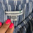 American Eagle 🍭 off the shoulder striped  dress Photo 3