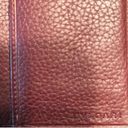 Authentic BVLGARI Canvas/Leather Beige/Plum Long bifold Wallet Photo 4