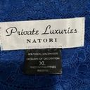 Natori Private luxuries by  dark blue lace cami tank dress in size xl Photo 3