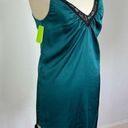 Sam Edelman  Chemise with Lace in Deep Teal Photo 1