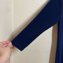 Tiana B  Navy Lace/Sequin Flounce Hem Stretch Jersey Drop Waist A-line Dress Navy Photo 7