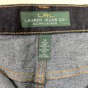 Krass&co LRL Lauren Jeans  Denim Skirt Womens 10 Dark Wash Classic Western Minimalist Photo 8