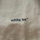 White Fox Sweatpants Size L Photo 1