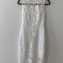 Bisou Bisou White Lace Dress Photo 1