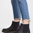 Dr. Martens  2976 Faux Shearling Chelsea Boot in Black Wyoming Size US 11 Photo 1