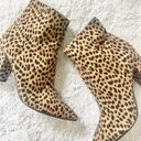 Guess The Cora Cheetah Print Bootie Size 7 Tan Black K255 Photo 7