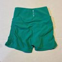 WILO the Label Knot Front Sports Bra/Ruched BikerShorts XSMALL Green Activewear Size XS Photo 10