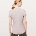 Lululemon  Into the Sun Short Sleeve Powdered Mauve Size Photo 1