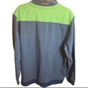 Vineyard Vines NWT 1/4 Zip Mock Pullover Shep Sweatshirt Mens XL Women’s 2XL Lime Green & Grey Unisex Photo 1