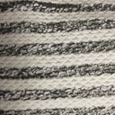 BCBGeneration NWT  Striped Tweed Zip Skirt B & W 10 Photo 7