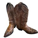 Laredo  Women's Brown Leather Western Cowboy Boots Pointed Toe Size 7 M Photo 1