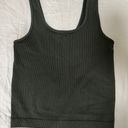 Target green ribbed tank Photo 0