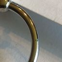 Coro Vintage Silver Tone Round Hoop Retro Boho Clip On Earrings Photo 5