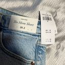 Abercrombie & Fitch High Rise Mom Jean Shorts Photo 6