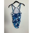 Bleu Rod Beattie BLEU/ROD BEATTIE BLUE FLORAL 1 PIECE ADJUSTABLE STRAPS - NWT Photo 1