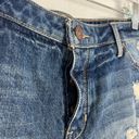 Silver Jeans NWT  Breccan Mid Rise Shorts Indigo Distressed Size 29 NEW T1743 Photo 5