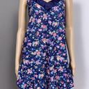 Petra Fashions Vintage  Polyester Floral Ruffle Chemise Nighty Lingerie Medium Photo 1