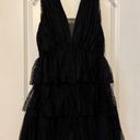 Lulus Black Tulle Dress  Photo 0