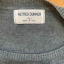 Vintage Alfred Dunner Cardigan Sweater Two In One Layered Gray Floral Appliqué Size L Photo 6