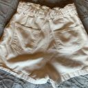 ZARA High Waisted Paperbag Shorts Photo 1