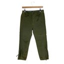 Isabel Marant  Olive Green High Rise Lace Up Pants Photo 44