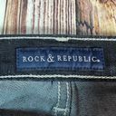 Rock & Republic Rock Republic KASANDRA Womens Size 14 Dark Blue Boot Cut Jeans Denim Pants 35x32 Photo 7