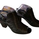 Paul Green  Sandal Boot Shooties Waverly Blk Leather Slingbk Adj. Strap US9.5 UK7 Photo 4