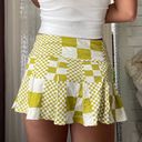 Urban Outfitters Green Check Mini Skirt Photo 3
