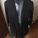 Lane Bryant  14/16 black lightweight cardigan Photo 0