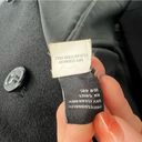 Jones New York  Collection Angora Wool Fur Collar Coat Black 10 Photo 9