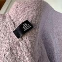 Lane Bryant  | Light Purple Stitch Mix Cocoon Open Front Cardigan Sweater Size 14 Photo 7