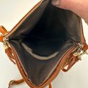 Vera Pelle  Italian Leather Brown Crossbody Tassel Purse Photo 1