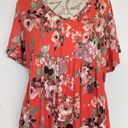 Harper Haptics By Holly  Womens Dress Sz Small Floral Pleated Pockets Babydoll Photo 6