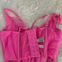 Victoria's Secret Victoria Secret Hot Pink Corset Photo 1