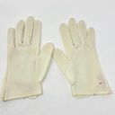 Vintage White Nylon Gloves Women's Size 7 Made in the USA Photo 0