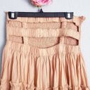 ASOS  Apricot Smocked Strapless Midi Dress Photo 6