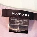 Natori  Size Large Light Purple LUXE SHANGRI-LA TENCEL CHEMISE Dress Pajama Photo 2