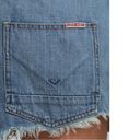 Hudson Jeans Vintage Y2K Hudson Florence Denim Cutoff Shortalls in Immortal Fray Size XS Photo 13