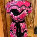 Retro Y2K psychedelic swirls top Size XL Photo 7