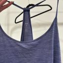 Under Armour  Heathered Blue Tank Photo 2