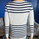 FATE. Striped Blue Gray Cardigan Photo 4