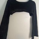 Black crochet shrug Photo 0