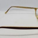 Oscar de la Renta NWOT  Valencia Brown & Yellow Prescription Glasses Frames Photo 3